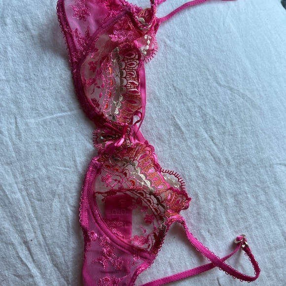 Honey Birdette Meika Pink 3 piece set - Picture 7 of 14
